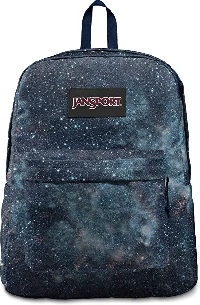 JanSport SuperBreak Plus Laptop Backpack - Lightweight School Pack, Super Blazed