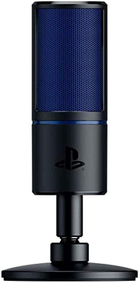 Razer Seiren X PS4 - Condenser Streaming Microphone - Built-in Shock Absorption