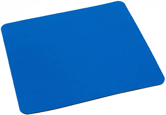 Aelfox Gaming Mouse Pads with Stitched Edges, Premium-Textured & Comfortable Gaming Mouse Pads Non-Slip Mouse Mat for Wireless Mouse Laptop, Computer, Office, Home(Blue))