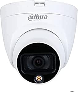 DAHUA 2MP HD(3.6mm) Full Color Eyeball Dome Camera (DH-HAC-HDW1209TLQP-A-LED) Compatible with J.K.Vision BNC