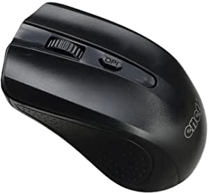 Enet 2.4GHz Mini Wireless Mouse - Black