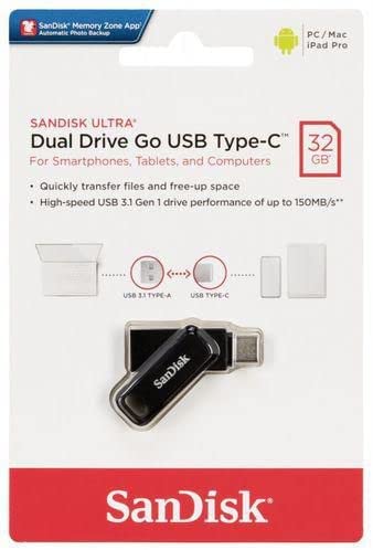 32GB Ultra Dual Drive Go USB Type-C Flash Drive