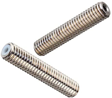 M6*30mm Stainless Steel Nozzle Throat with Teflon Tube for 1.75mm