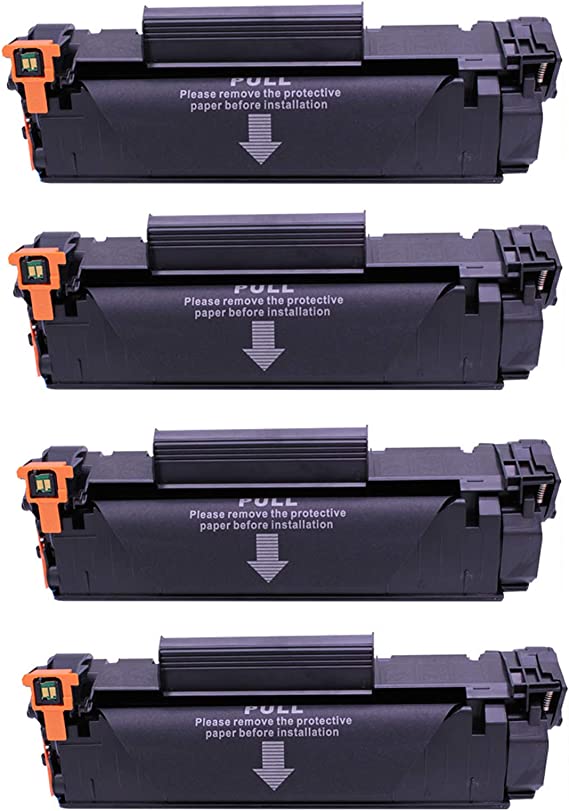 DYYPPWW CRG-728 Compatible Toner Cartridges,High Production with Chip,for Canon IC MF4570dn 4550d 4452 4450 MF4420n 4412 Printer,4black