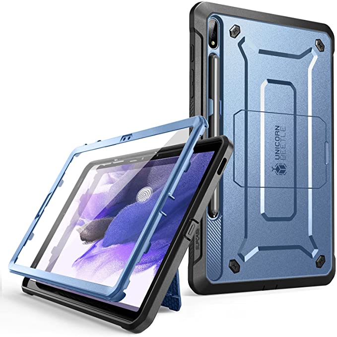 SUPCASE Unicorn Beetle Pro Series Case for Samsung Galaxy Tab S7 FE 12.4 Inch (2021), Full-Body Rugged Heavy Duty Case with Built-in Screen Protector & S Pen Holder (Tilt)
