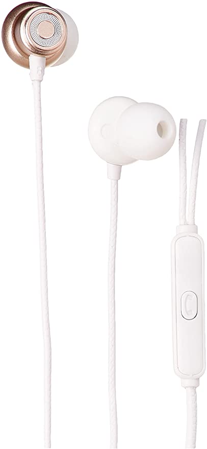 Celebrat D5 Wired Headphones With Microphone - Gold