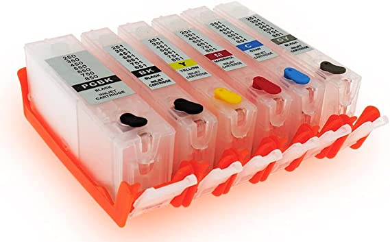 Ciss Canon Inner Tangks Ink (450/451, Set of 6)