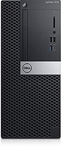 Dell OptiPlex 7060 Tower Desktop PC Intel Core i7-9700, 32GB DDR4 RAM, 1TB HDD plus 512GB SSD, 4GB Dedicated Graphic Card, Windows 10 Pro 64-bits