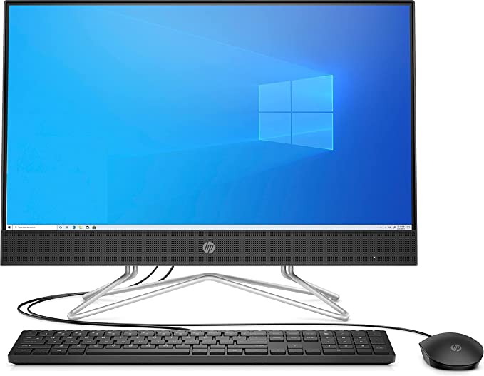 hp All in One Desktop 24 - DF0137C 10th Gen Core i5 Quad Core 6 MB Cache Ram 8 GB DDR4 1 TB HDD plus 16 GB Intel Optane 23.8 inches FHD Micro Edge TOUCH Screen Windows 10 64 Bit