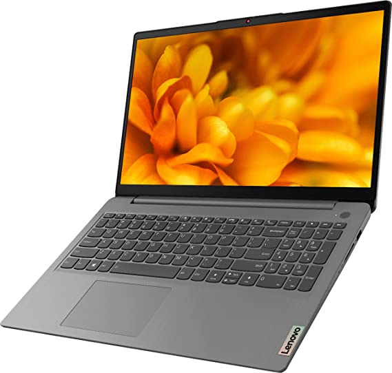 Lenovo Ideapad 3 Laptop - 11th Intel Core i5-1135G7, 12GB RAM, 256GB SSD, Intel Iris Xe Graphics, 15.6" FHD IPS 300nits 10-point Multi-Touch Display, FingerPrint, Backlit KB, Windows 10- Arctic Grey