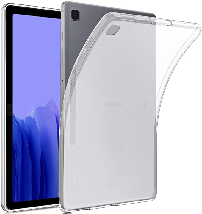 Zeking Samsung Galaxy Tab A7 Case 10.4 Inch (-T500 / T505 / T507) Case, Crystal Clear TPU Rubber Soft Skin Silicone Protective Case for 10.4 Inch Samsung Tab A7 Tablet 2020