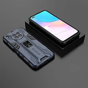 Honor 50 Lite ، - غطاء مسند عالي الجودة - غطاء مقاوم للصدمات شديد التحمل مقاوم للانزلاق - غطاء أصلي جديد من GrabMobily - أزرق