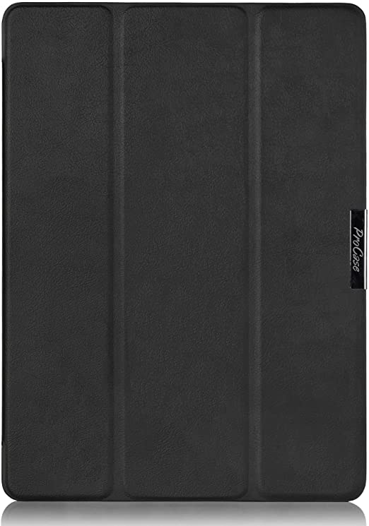 ProCase Galaxy Tab S 10.5 Case (-T800), Ultra Slim and Light, Hard Shell, with Stand, SlimSnug Cover Exclusive for 2014 Galaxy Tab S 10.5 inch Tablet (Black)