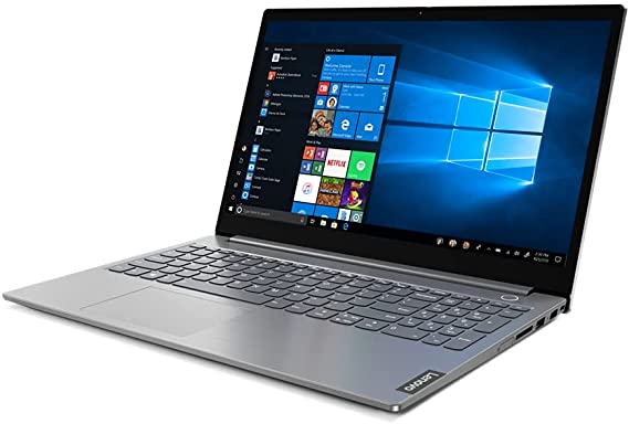 Lenovo ThinkBook 15 Laptop - Intel 10th Gen core i7-1065G7, 8 GB RAM, 1 TB HDD, Integrated Intel Iris Plus Graphics, 15.6 inch FHD, Dos - Mineral Grey