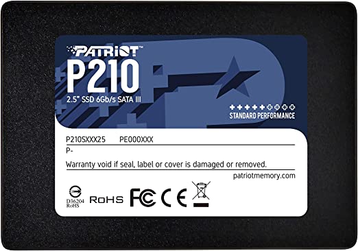 Patriot Memory Patriot P210 SATA 3 512GB SSD 2.5 Inch