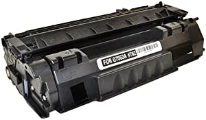 Speedy Toner HP Q7553A Remanufactured Black Toner Cartridge Replacement for HP Laser Q7553A (53A) Toner