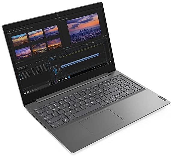 Lenovo V15-IIL laptop, intel 10th Gen core i3-1005G1, 4 GB RAM, 1 TB HDD, Intel UHD Graphics, 15.6 inch HD, Windows 10 - Iron Grey