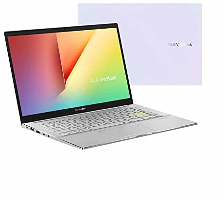 Asus Vivobook S14 S433FL-EB219T Laptop, 14 Inch FHD, Intel Core i7-10510U, 512 GB SSD, 8 GB RAM, 2GB NVidia MX250 Graphics, Windows - Dreamy White