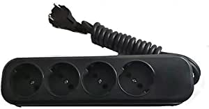 Zero ZR-10 Electricity joint 4 Port 1.5 meters - Black