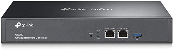 TP-Link Omada Hardware Controller | SDN Integrated | 2 Gigabit Port + 1 USB 3.0 Port | Manage Up to 500 Devices | Easy & Intelligent Network Monitor & Maintenance | Cloud Access & Omada App (OC300)