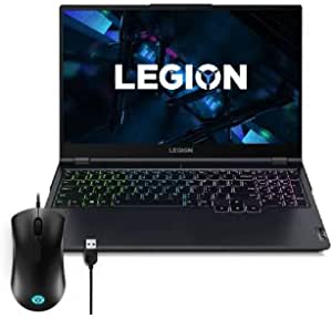 Lenovo Legion 5 15ITH6H Laptop - i7-11800H - 16GB - 1TB SSD - 15.6 WQHD 165Hz - RTX 3070 8GB -DOS - Blue + Mouse