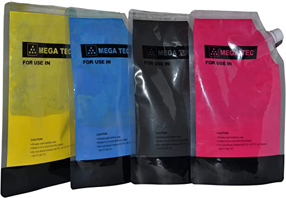 Japanese MPC4503 Powder Rico Ink - 160g - (4 bags) CMYK