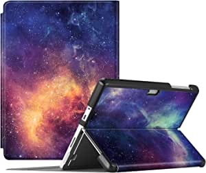 Fintie Protective Case for Surface Go 2 - Multiple Angle Hard Shell Business Cover for Microsoft Surface Go 2 2020 / Surface Go 2018 10-inch Tablet, Compatible with Type Cover Keyboard (Galaxy)