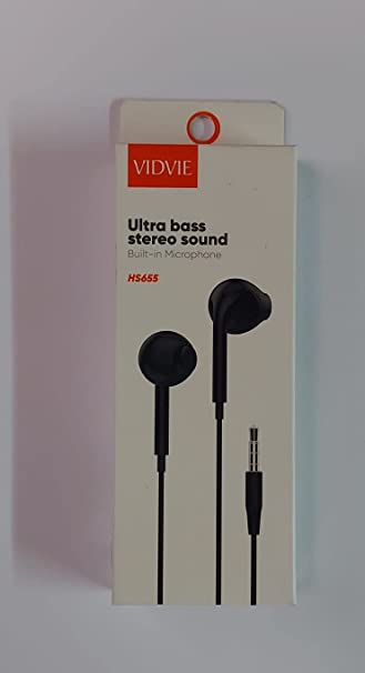 VIDVIE In-Ear Stereo Headset for Mobile VIDVIE In-Ear Mic