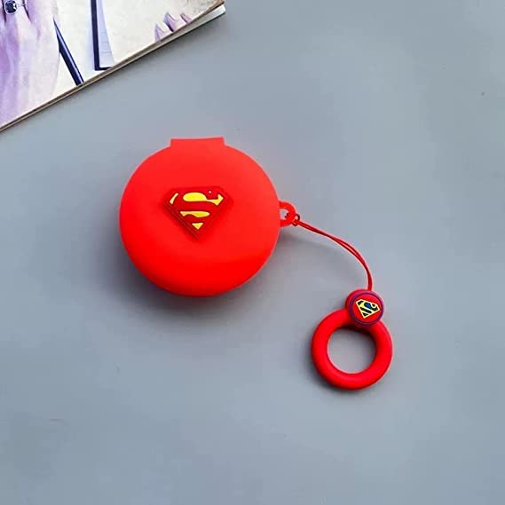 Suitable For OPPO Enco W31 bluetooth headset Silicone Protective Soft Case - superman