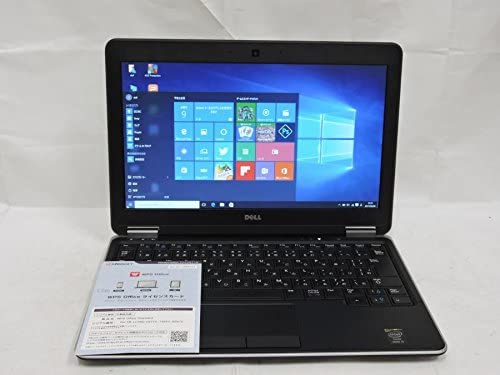 Dell Latitude E7240 Laptop Intel Core i5-4210U, 12.6 Inch, 512GB, 4GB, Black