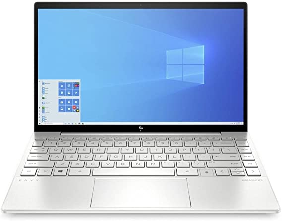 HP ENVY 13-ba1047wm Laptop - 11th Intel Core i5-1135G7, 8GB RAM , 256 GB SSD, Intel Iris X Graphics, 13.3' diagonal FHD IPS BrightView 400 nits, Fingerprint reader, Windows 10 - Natural silver