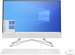 HP 21.5" All-in-One Desktop, AMD Athlon Silver 3050U Processor, AMD Radeon Graphics, 4 GB RAM, 128 GB Storage, Windows 10 Home (22-dd0110, 2021)