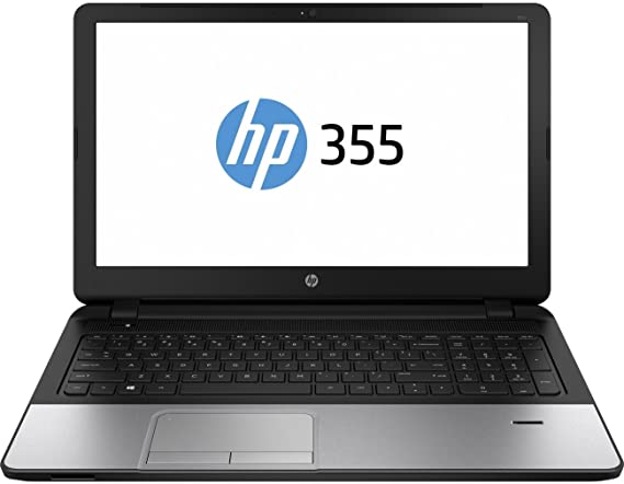 HP 355 G2 K4K27UT#ABA 15.6-Inch Laptop (AMD A series A8-6410/2 GHz, 4 GB RAM - 500 GB HDD, Windows 7 Pro 64-bit/Windows 8.1 Pro downgrade)(Silver)