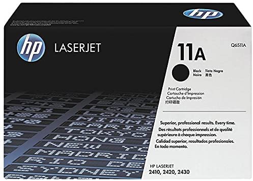 Black 11A Laser Toner for HP Laser Cartridge 11A for 2410 - 2420 - 2420d - 2420dn - 2430 - 2430n - 2430n - 2430tn - 2430dtn