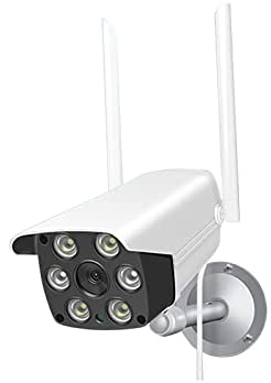 Wired Wireless Surveillance Camera with Microphone and Speaker - V380-K6
