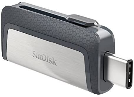 Sandisk Ultra Dual - USB Flash Drive - 64 GB - Gray