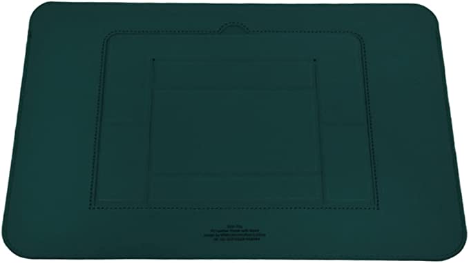 WIWU Polyurethane Skin Pro Slim Stand Sleeve With Magnetic Head Designed For MacBook Pro Air 13.3 Inch - Midnight Green