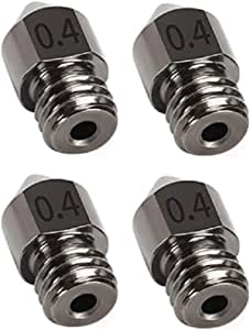 1 pcs 3D Printer Extruder Nozzles 0.4 mm Hardened Steel