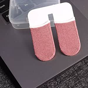 Mobile game finger gloves - Quality copper fiber pink