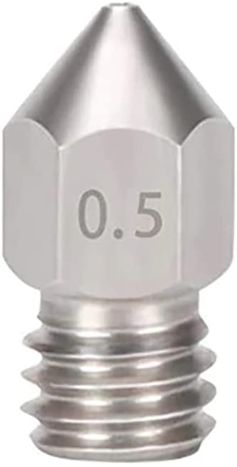 1 pcs 3D Printer Extruder Nozzles 0.5 mm Stainless Steel
