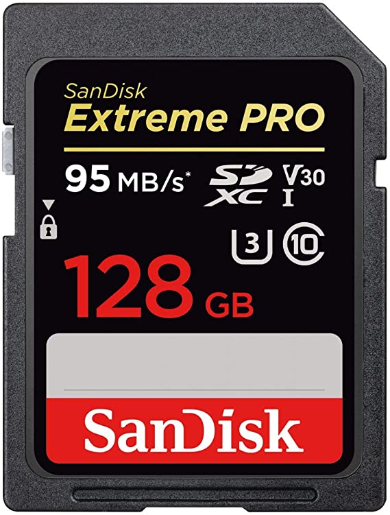 SanDisk Extreme Pro 128GB SDXC UHS-I Card (SDSDXXG-128G-GN4IN)