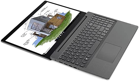 Lenovo V155 laptop - AMD Ryzen 3 3200U, 4 GB RAM , 1TB , Integrated AMD Radeon Vega 3 Graphics , 15.6 inch HD, DOS -Iron Grey