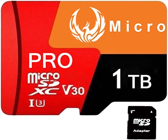 XC Micro SDXC II Class 10 Memory Card with Adapter, 1TB