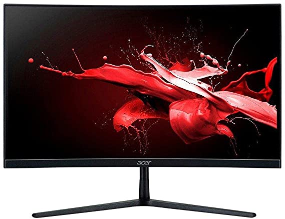 Acer Nitro Gaming Monitor 24in 144Hz 1ms VRB VA LED 1200R curved 1080P FreeSync 2HDMI 1DP 250Nit