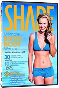 SHAPE ULTIMATE BIKINI BODY WORKOUT DVD