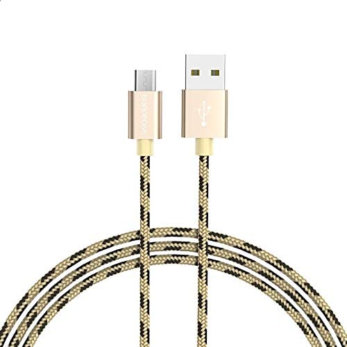 Borofone BX24 Ring CurrenT Micro Charging and DaTa Cable - Gold