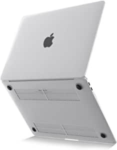 Kuzy Compatible with MacBook Air 13 inch Case 2021 2020 2019 2018 Release A2337 M1 A2179 A1932 Mac Book Air Case Hardshell Soft Touch Hard Cover Laptop Case for 13 inch MacBook Air Case, Frost Clear