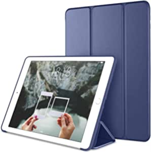 IPad Mini Case IPad mini 2 Case iPad mini 3 Smart Stand Case with Auto Sleep Wake Function and Silicone Back for Apple IPad Mini 1 2 3 Navy Blue