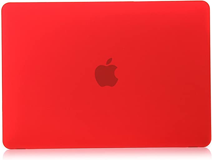 Red Lemon Hardshell Case with Keyboard Guard & Screen Protector for Apple MacBook Air 13 inch [2020 2019 2018 Release] M1 A2337 A2179 A1932 with Retina Display Touch id Hard Case Cover (RED)