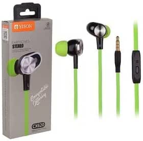 CX620 Stereo In-Ear Earbuds - Green